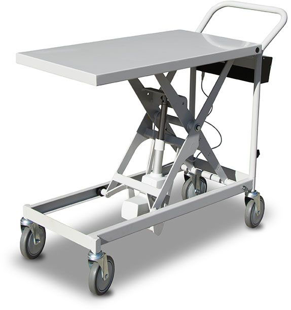 Battery powered scissor lift trolley 250 kg capacity Scissor Lifts