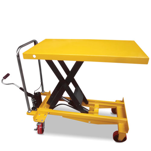 Manual Hydraulic Scissor Lift Trolley 1000kg capacity Scissor Lifts