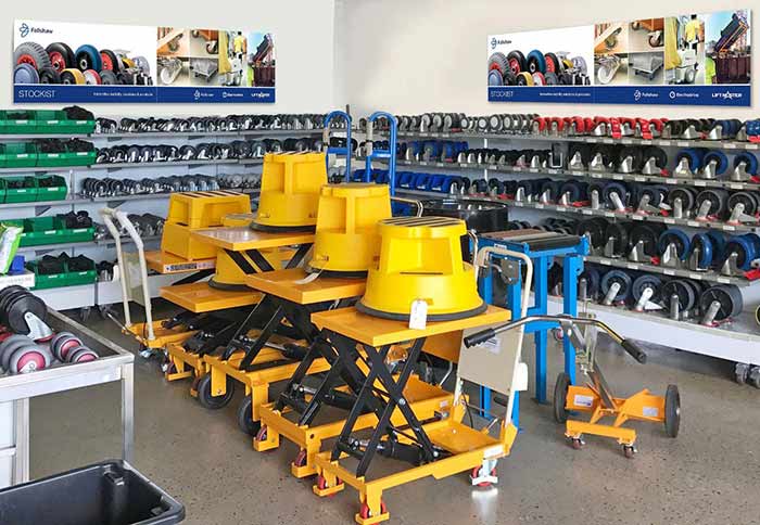 Scissor Lifts Australia showroom